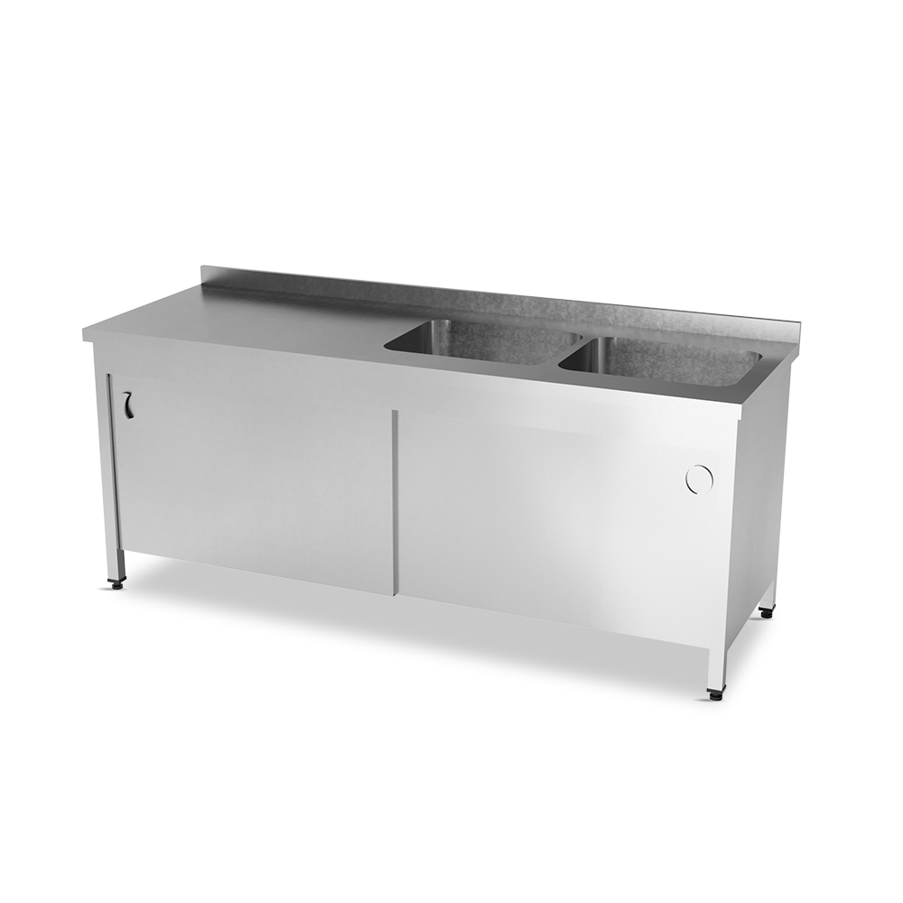 KZ.CED.200.70 Çift Evyeli Tezgah Cabinet