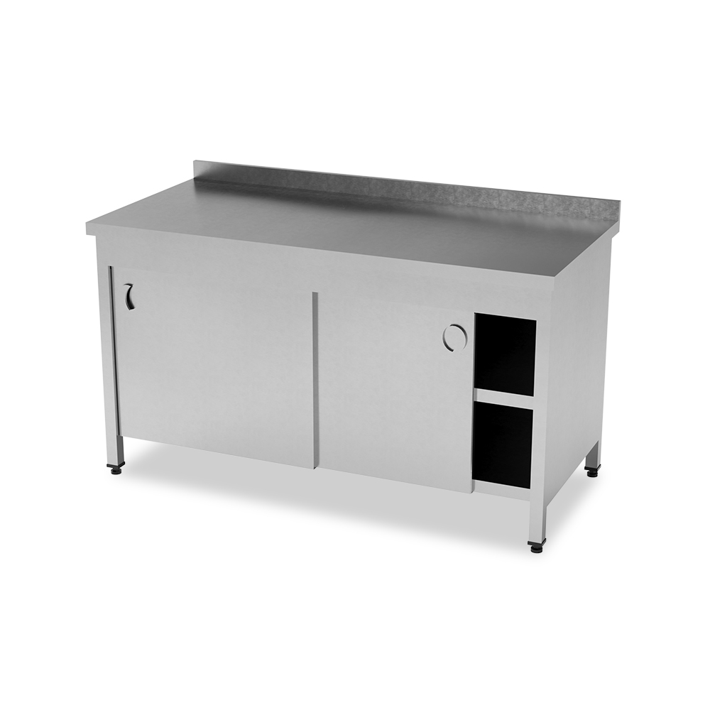 KZ.CDA.100.60 Work Table Cabinet With Intermediate Shelve