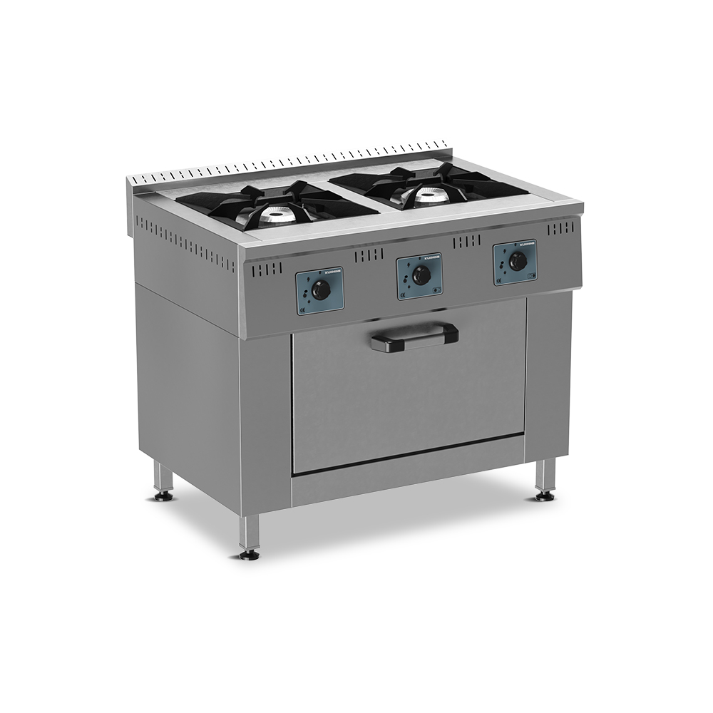 KZ.KGF.02 Gas Cooker 2 Burners With Oven NG