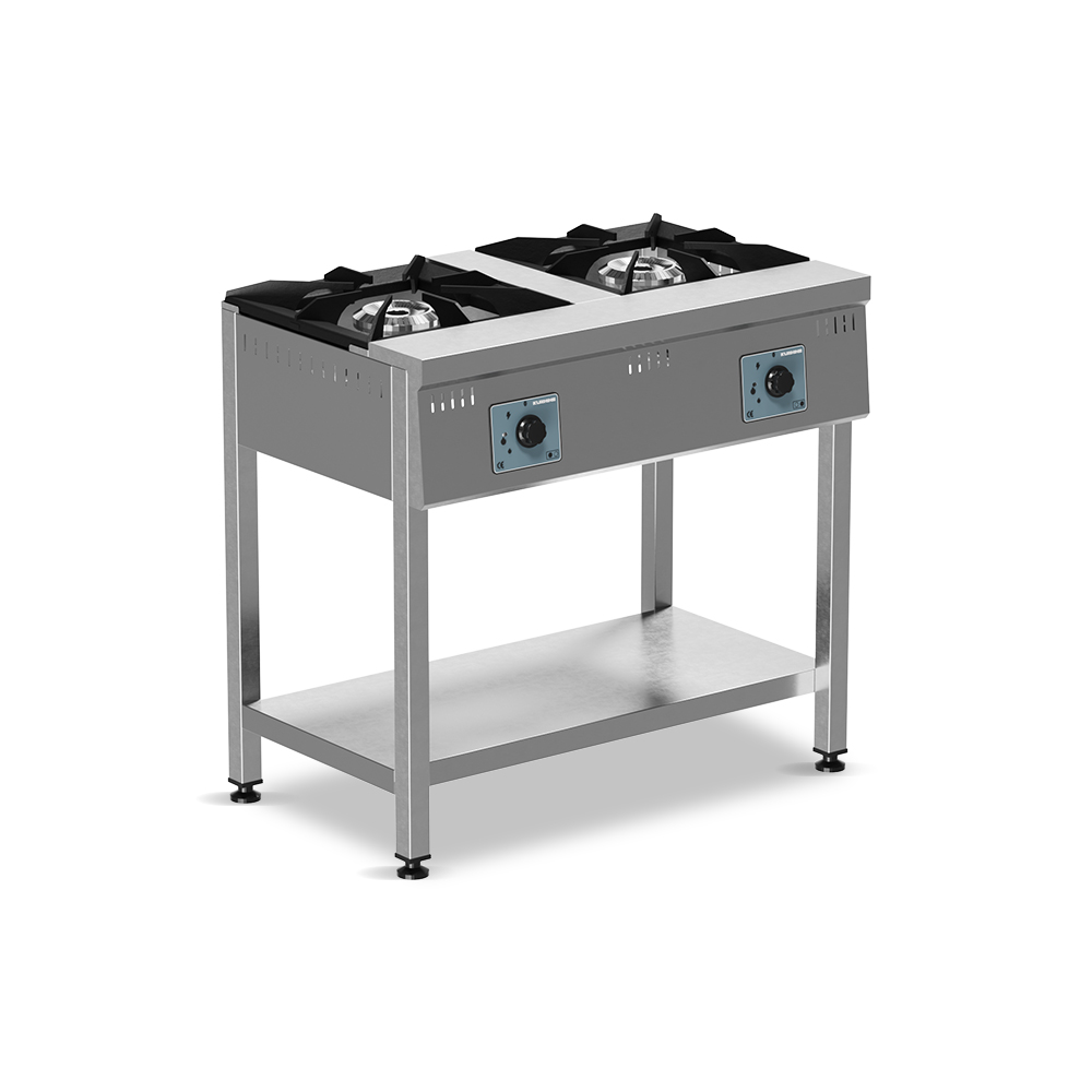 KZ.OGT.02-LPG Gas Cooker 2 Burners LPG